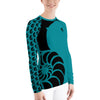 Rashguard Femme UPF50+ Couleurs Lagon TURQUOISE - Couleurs Lagon
