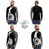 Rashguard Homme UPF50+ Couleurs Lagon BLACK - Couleurs Lagon