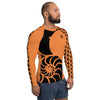 Rashguard Homme UPF50+ Couleurs Lagon ORANGE - Couleurs Lagon