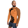 Rashguard Homme UPF50+ Couleurs Lagon ORANGE - Couleurs Lagon