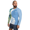 Rashguard Homme UPF50+ Couleurs Lagon PM1-LIGHT BLUE - Couleurs Lagon