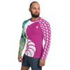 Rashguard Homme UPF50+ Couleurs Lagon PM1-MAGENTA - Couleurs Lagon