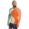 Rashguard Homme UPF50+ Couleurs Lagon PM1-ORANGE - Couleurs Lagon