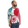 Rashguard Homme UPF50+ Couleurs Lagon PM1-RED - Couleurs Lagon