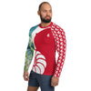 Rashguard Homme UPF50+ Couleurs Lagon PM1-RED - Couleurs Lagon