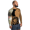 Rashguard Homme UPF50+ Couleurs Lagon PM2-COFFEE - Couleurs Lagon