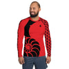 Rashguard Homme UPF50+ Couleurs Lagon RED - Couleurs Lagon