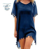 Robe Tunique Légère Mousseline de soie - Couleurs Lagon