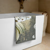 Serviette 30x60 PM2.2 SABLE MARINE HIPPOCAMPE - Couleurs Lagon
