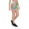 Shorts Femme AllSportAqua PF1.1 FLORAL HIBISCUS - Couleurs Lagon