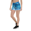 Shorts Femme AllSportAqua TIE DYE BLEU DRAGONFISH MEDUSES - Couleurs Lagon