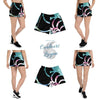 Shorty Surf AllSportAqua Femmes NAUTILE ALGUE et MEDUSE - Couleurs Lagon