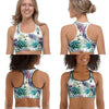 Shorty Surf AllSportAqua Femmes NAUTILE FLORAL - Couleurs Lagon