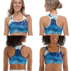 Shorty Surf AllSportAqua Femmes NAUTILE TIEDYE - Couleurs Lagon