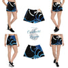 Shorty Surf AllSportAqua Femmes NAUTILE TIEDYE - Couleurs Lagon