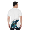 T-Shirt Homme Col Rond Nautile Bleu Bénitier - Couleurs Lagon