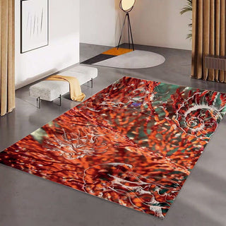 Tapis de sol rectangulaire pliable GORGONES ROUGE - Couleurs Lagon