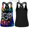 Top Débardeur Femme Mandala Dos Nu - Couleurs Lagon