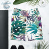 Yoga Shorts PF2-2 FLORAL 1 poche taille haute florale - Couleurs Lagon