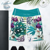 Yoga Shorts PF2-3 ceinture Bleu Turquoise - Couleurs Lagon