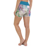 Yoga Shorts PM1.1 ALGUES SABLE & MEDUSES ceinture bleu cobalt - Couleurs Lagon