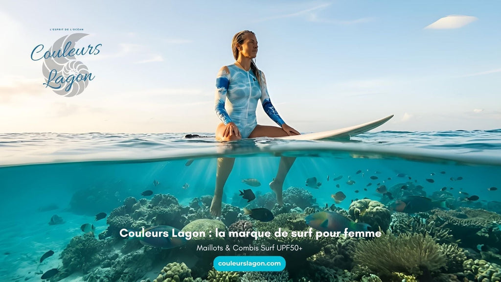 Couleurs Lagon : la marque de surf pour femme née au cœur du lagon