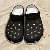 Sabots Crocs Homme Noir | Chaussures Plage EVA Légères | Couleurs Lagon — vue de dessus