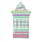 Poncho Peignoir microfibres grande taille TROPICAL