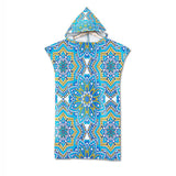 Poncho Peignoir microfibres grande taille TROPICAL