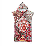 Poncho Peignoir microfibres grande taille TROPICAL