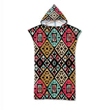Poncho Peignoir microfibres grande taille TROPICAL