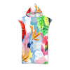 Poncho Peignoir microfibres grande taille TROPICAL