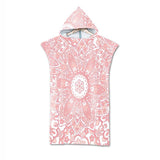 Poncho Peignoir microfibres grande taille TROPICAL