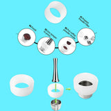 Capsule en Acier Inoxydable avec Filtre pour Machine Nespresso ICafilas