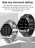 commandes laterales - Montre connectée LIGE homme IP67 – écran HD Bluetooth | Couleurs Lagon