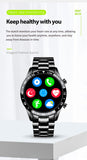 toutes les activite a un seul endroit - Montre connectée LIGE homme IP67 – écran HD Bluetooth | Couleurs Lagon