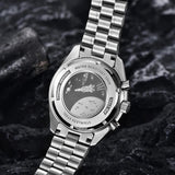 Montre tachymètre homme SPEEDMASTER MoonWatch V4 hommage Omega vue 26 - Couleurs Lagon