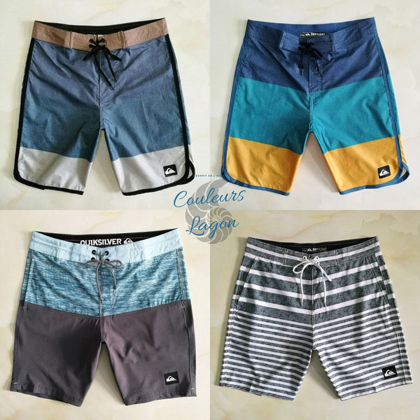 Couleurs Lagon - Bermuda de plage Boardshort Surf Quicksilver pour Hommes