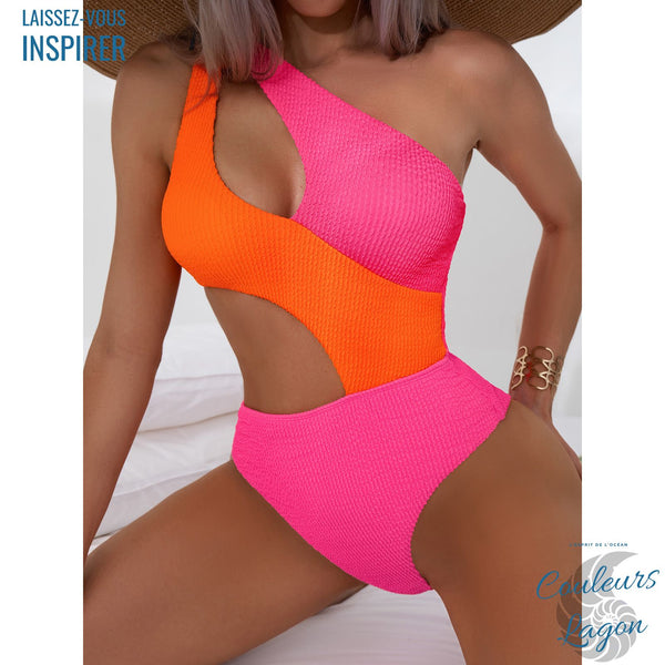 Couleurs Lagon - Monokini Push-Up Tangua Brésilien CARNAVAL