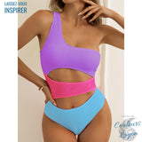 Couleurs Lagon - Monokini Push-Up Tangua Brésilien CARNAVAL