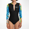 plan serre av - Combi surf manches longues MITI Caraco ISLAND VIBES Couleurs Lagon