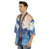 gauche - Kimono Court Japonais Homme – OCEANIC Gala du Lagon NIKF - Couleurs Lagon