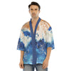 avant - Kimono Court Japonais Homme – OCEANIC Gala du Lagon NIKF - Couleurs Lagon
