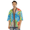 avant ferme - Kimono Court Japonais Homme – ISLAND VIBES Gala du Lagon NIKF - Couleurs Lagon