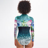 Long-sleeved MITI surf suit camisole Meduses II Lagon Colors