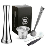 Capsule en Acier Inoxydable avec Filtre pour Machine Nespresso ICafilas
