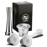 Capsule en Acier Inoxydable avec Filtre pour Machine Nespresso ICafilas