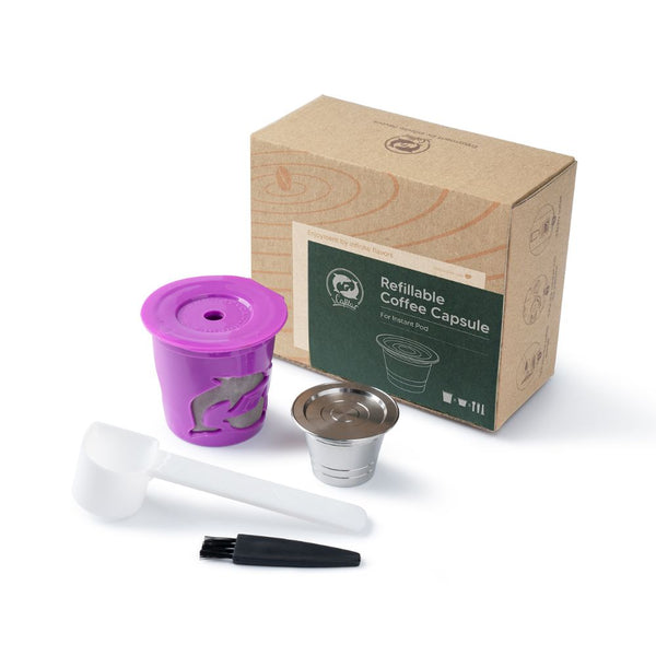 Capsule en Acier Inoxydable avec Filtre pour Machine Nespresso ICafilas