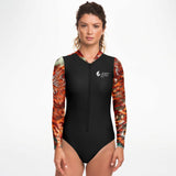 av - Combi surf manches longues MITI caraco Gorgone Couleurs Lagon