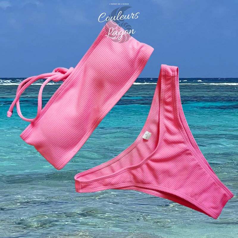 Maillot Bain Brésilien 2 Pièces Sexy Femme - Tendance